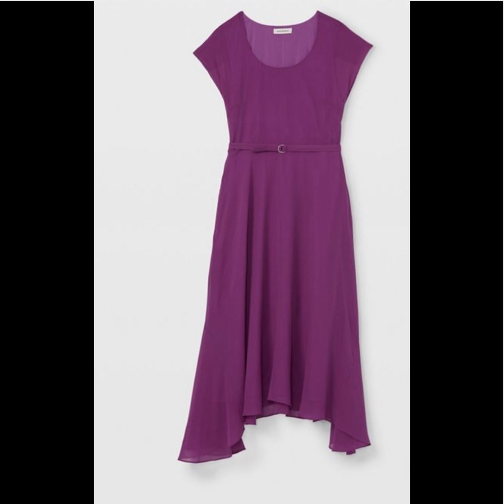 Club Monaco Purple Midi Dress